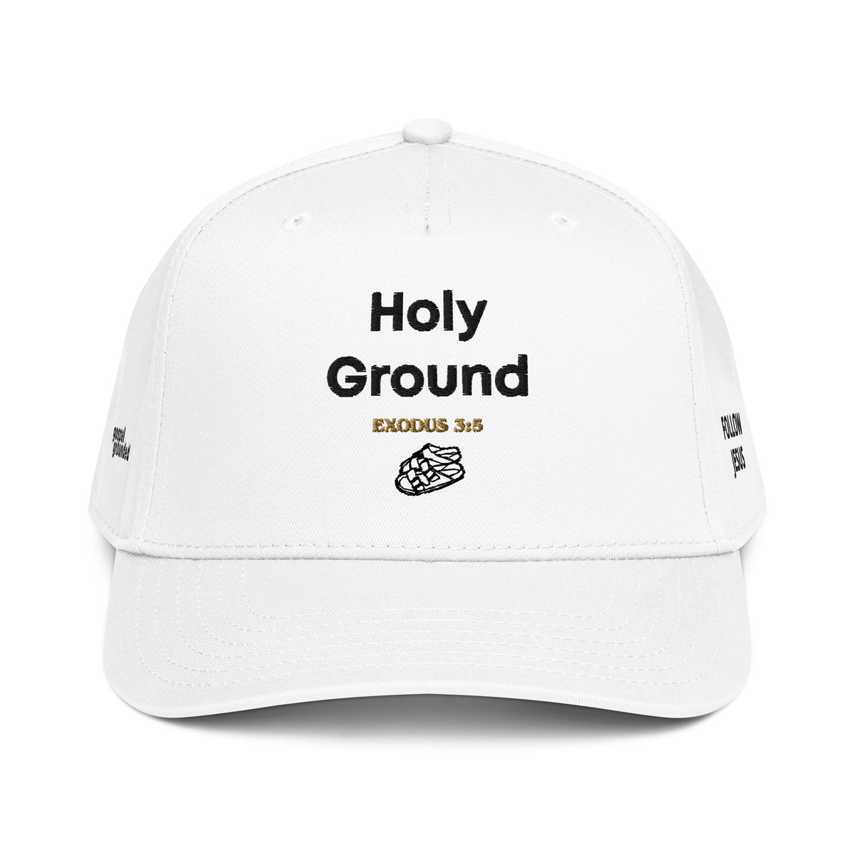 Holy Ground 5-panel cap, front