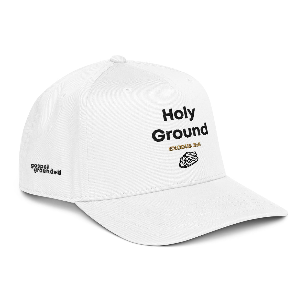 Holy Ground 5-panel cap, right front
