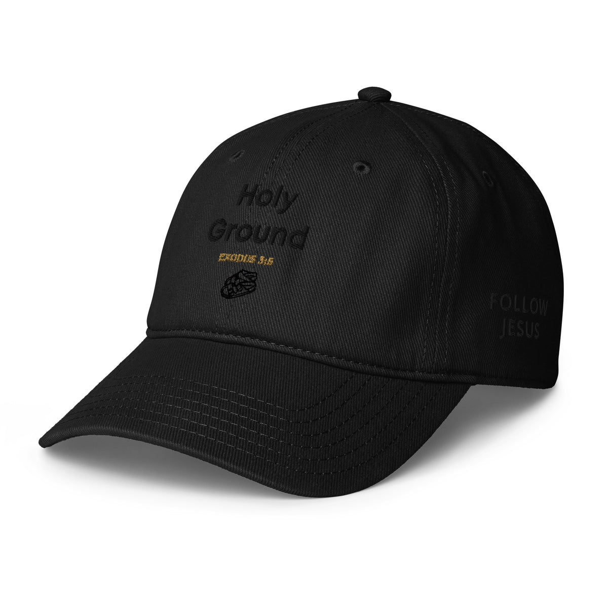 Holy Ground low-profile cap, left front