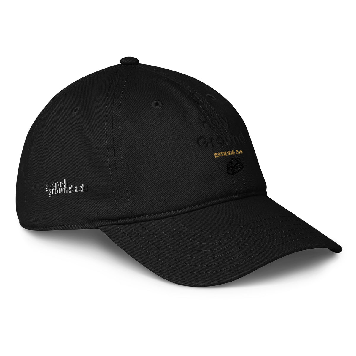 Holy Ground low-profile cap, right front